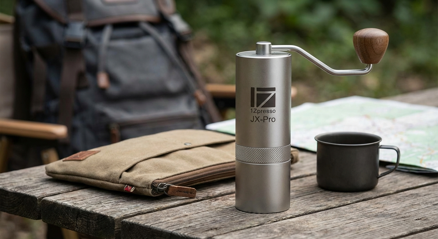 1Zpresso JX-Pro hand burr grinder for coffee