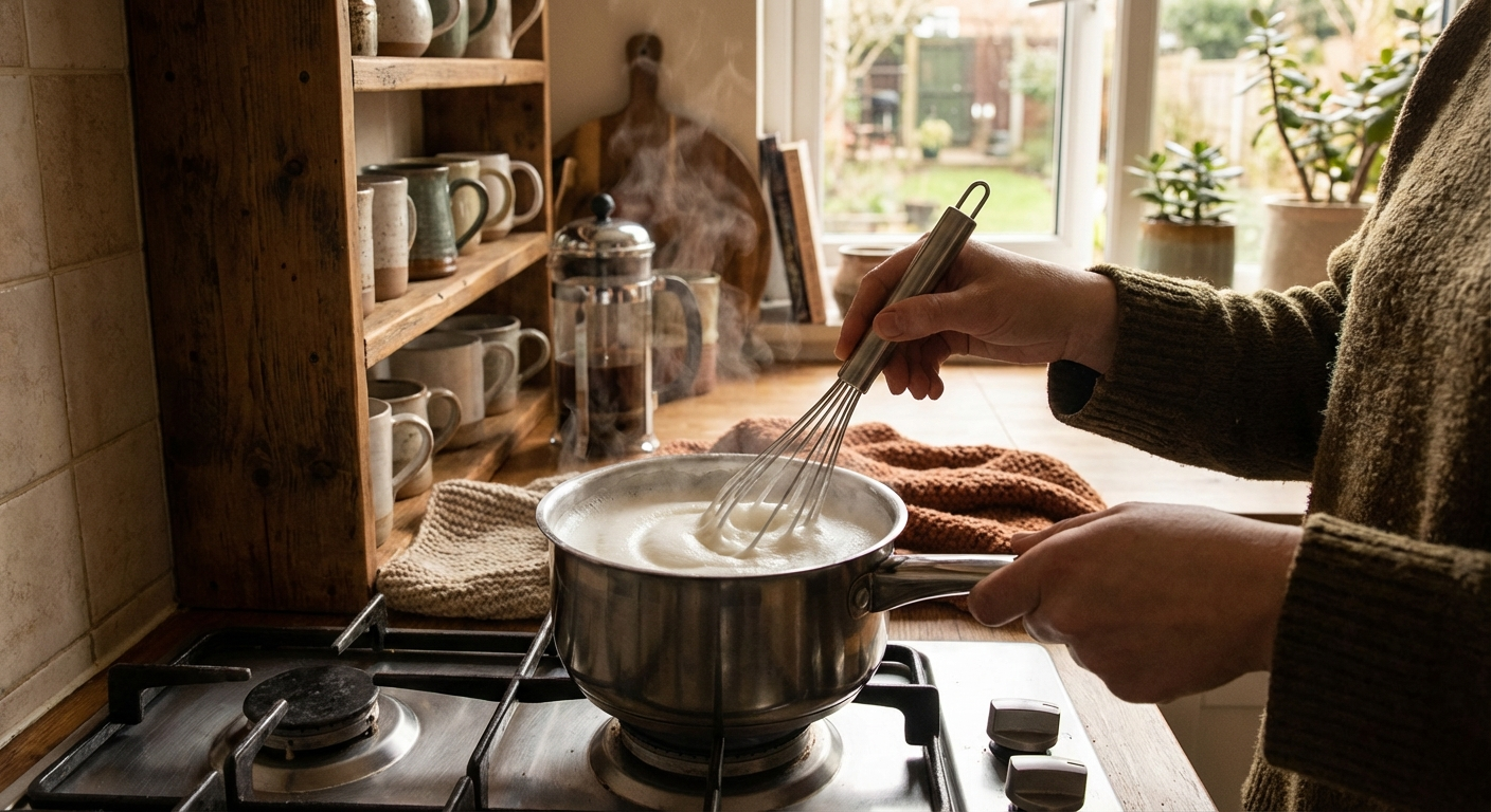 How to Froth Milk at Home Without a Machine (5 Easy Methods): hero image for this section